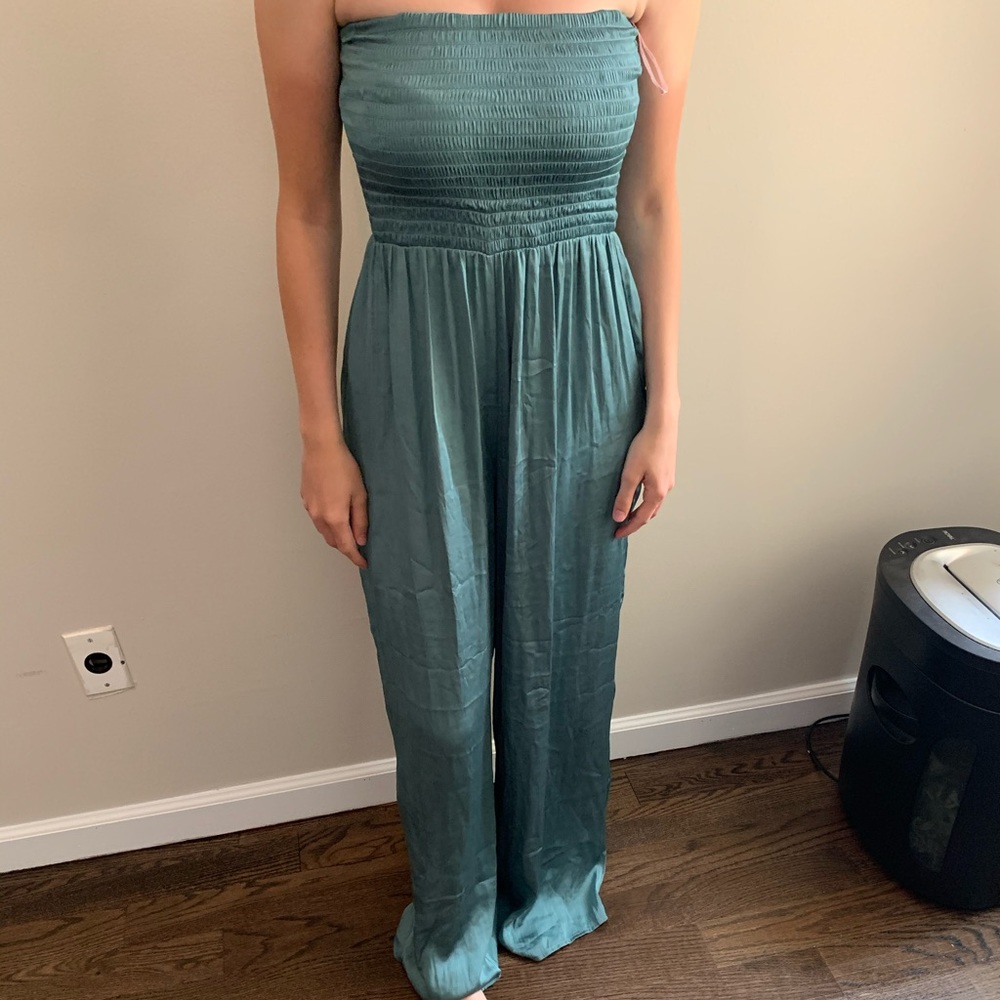 Forever 21 strapless jumpsuit